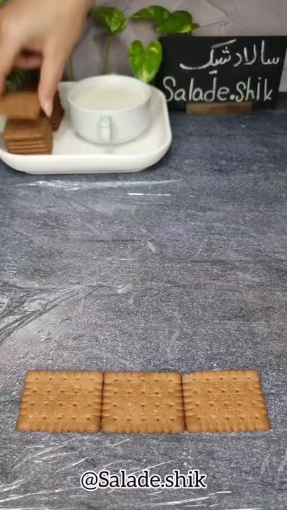 ??کیک یخچال آسون ??