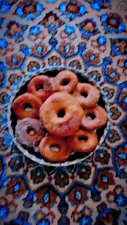 دونات بدون تخم مرغ