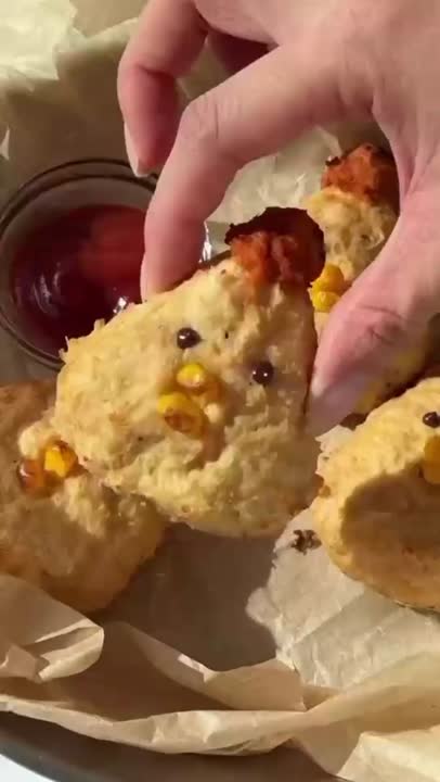 ناگت مرغ فانتزی