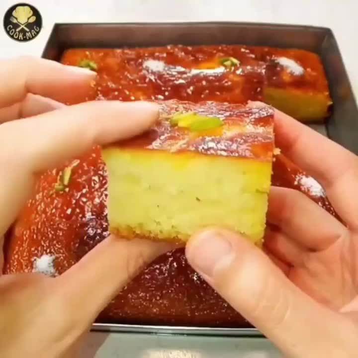 کیک باقلوا شربتی