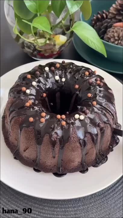 کیک شکلاتی (بدون فر)