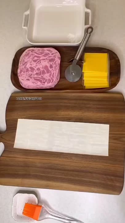 رول ژامبون سوخاری