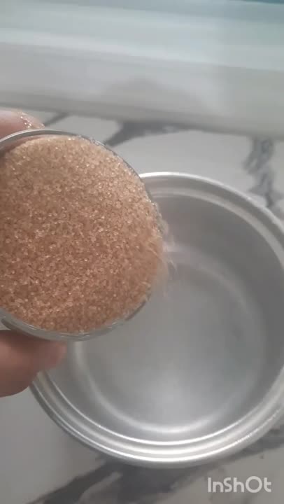 حلوا با شکر قهوه ای 