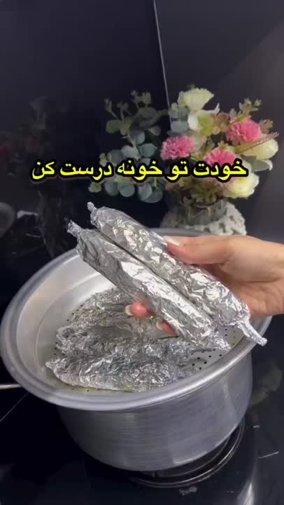 رول مرغ سوخاری 