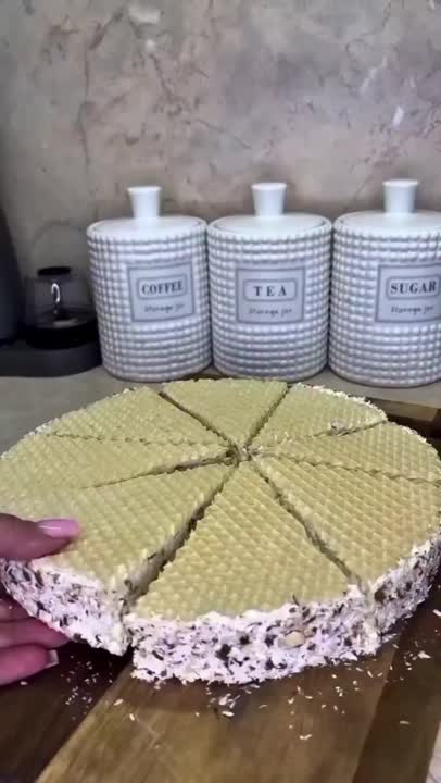 کیک نارگیلی بدون فر 