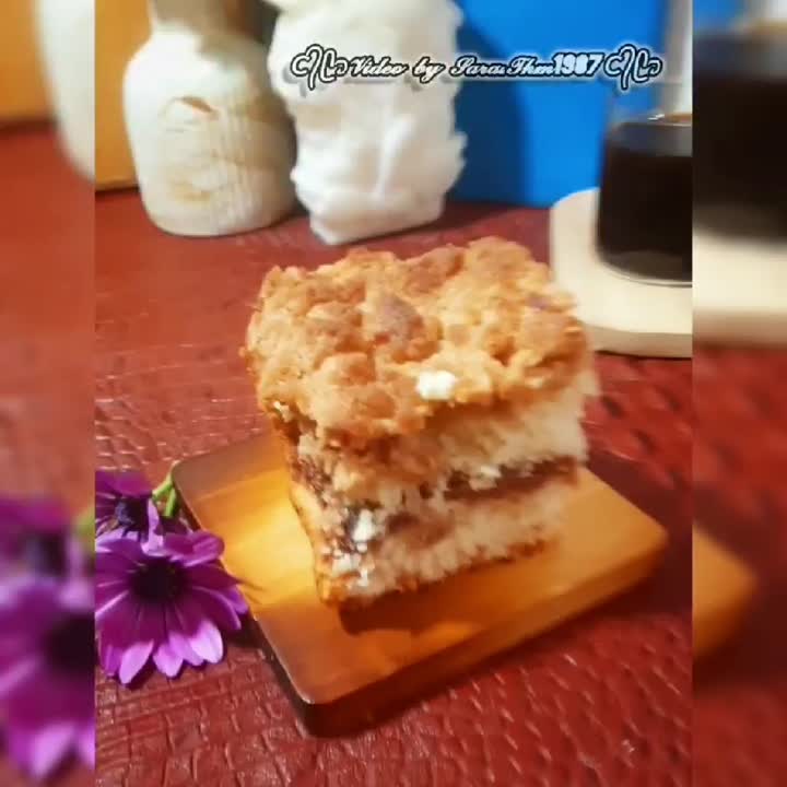 کرامبل کافی کیک