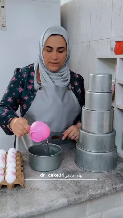 اندازه گیری دقیق قالب وتخم مرغ