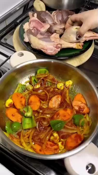 خوراک گوشت غاز. 