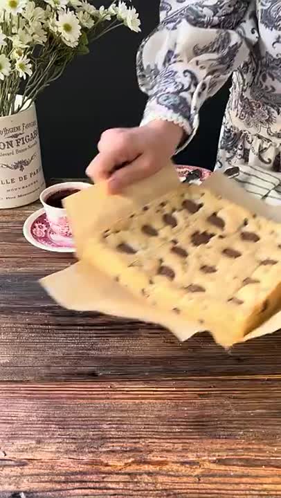 کوکی های چیپسی شکلاتی 