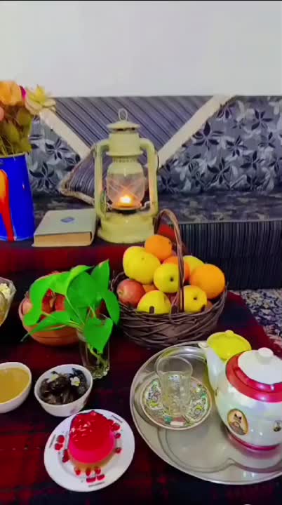 شب یلدای ۴۰۴در روستا