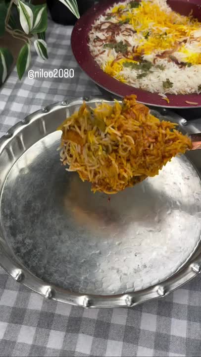 چیکن تکه بریانی. 