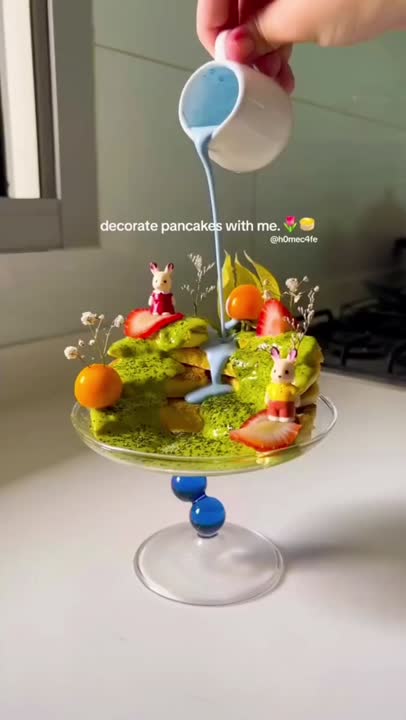 تزیین پنکیک