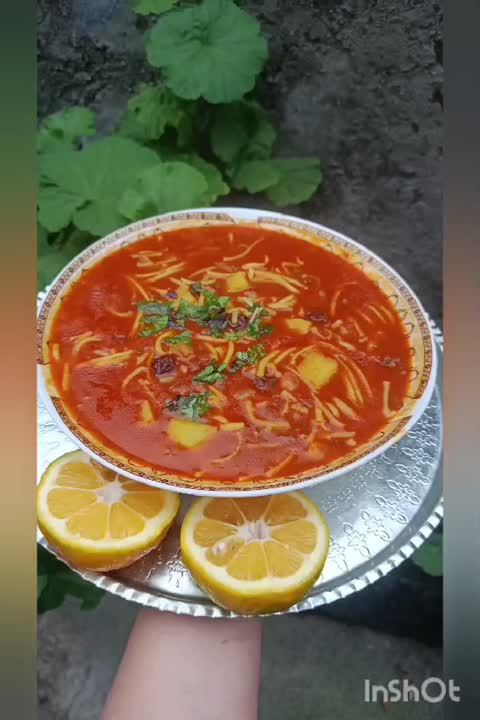 # نرمیجه یا همون نرمجه خودمون ? ? به زبان فارسی سوپی که با رشته دست ساز وبه روش سنتی 