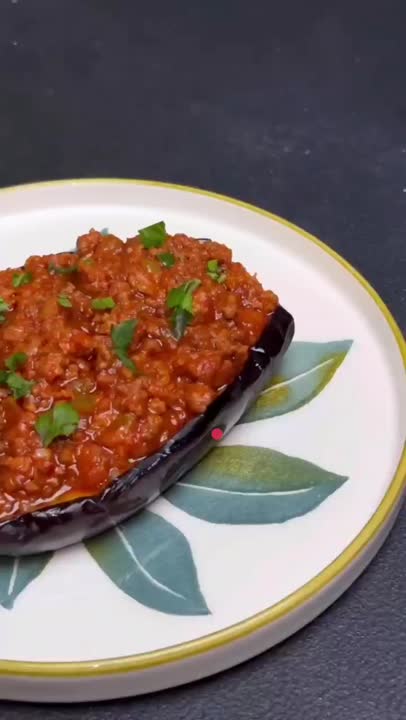 بادمجان شکم پر ?