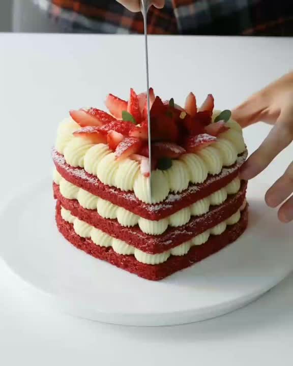 کیک ولینتاین 