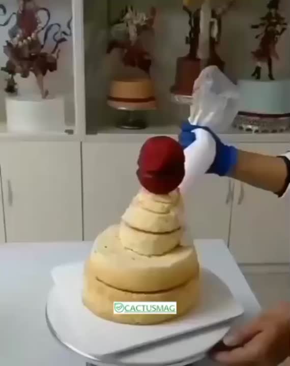 تزیین کیک به شکل گربه