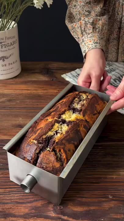 کیک موزائیکی یا مرمر 