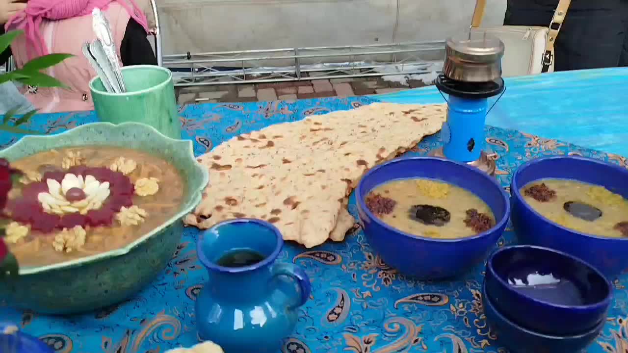 سفره مسابقه آش وحلوا☆