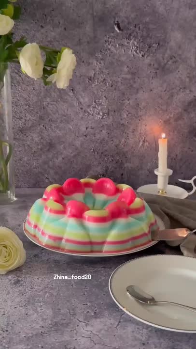 ژله رنگین کمان