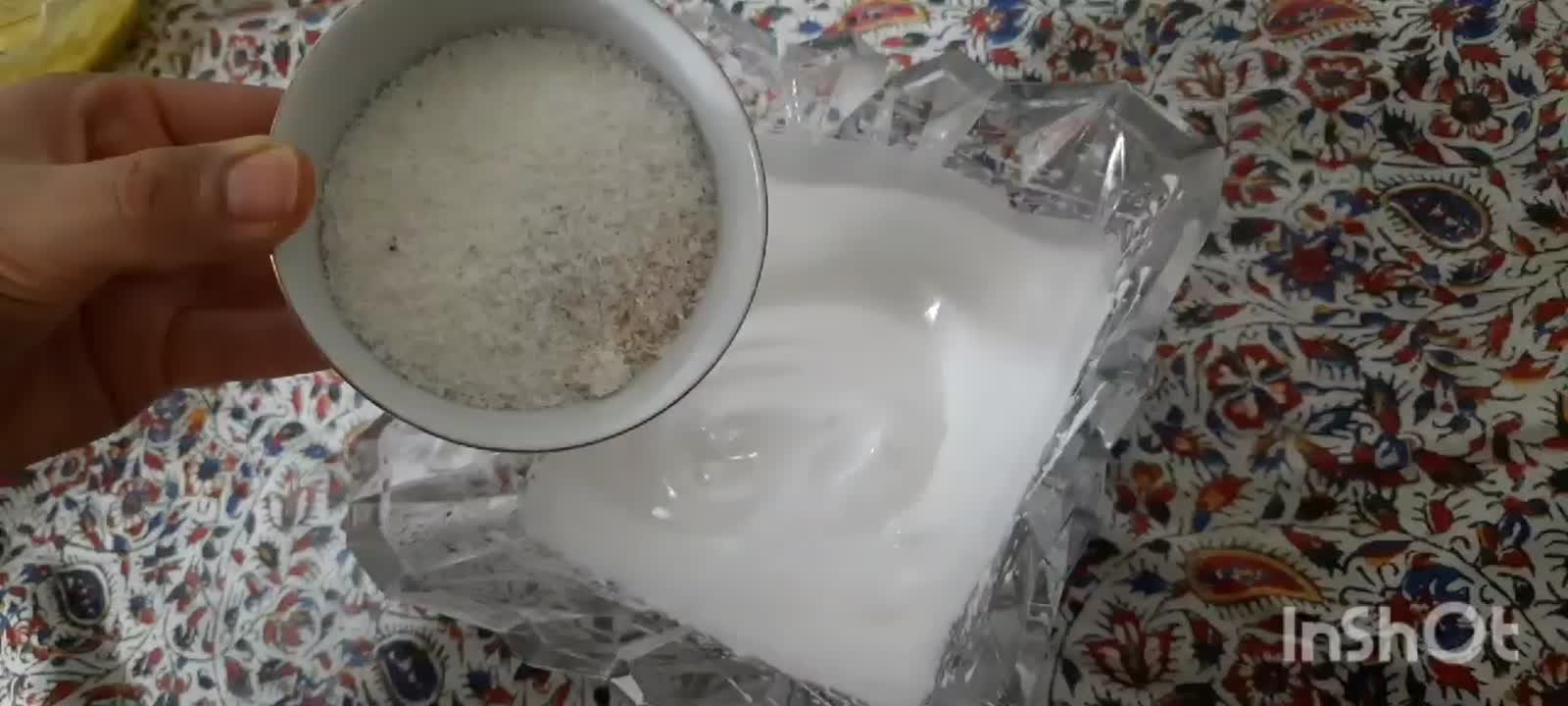 کیک مکرون نارگیلی قسمت دوم