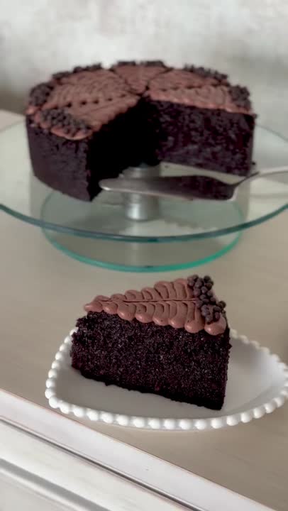 کیک خیس شکلاتی??