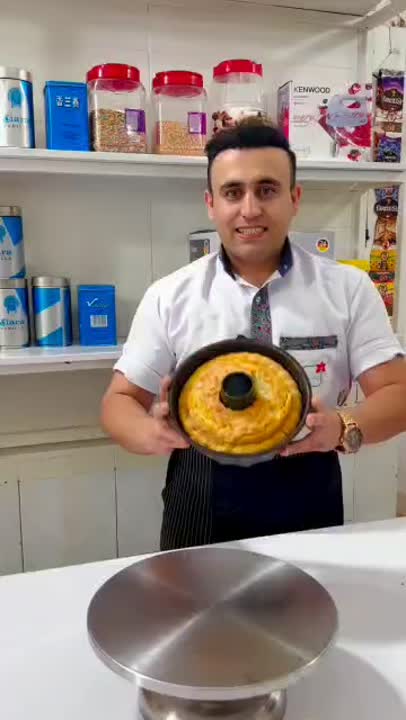 کیک هل و گلاب 