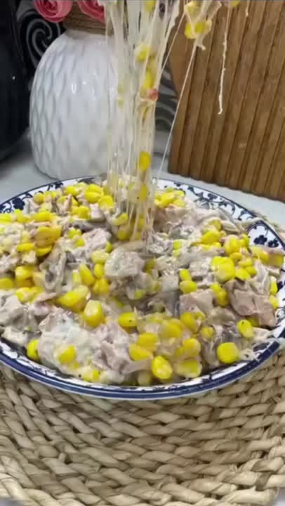 ذرت مکزیکی قارچ و کالباس