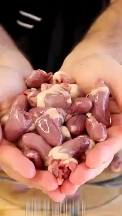 کباب کوبیده با دل مرغ 