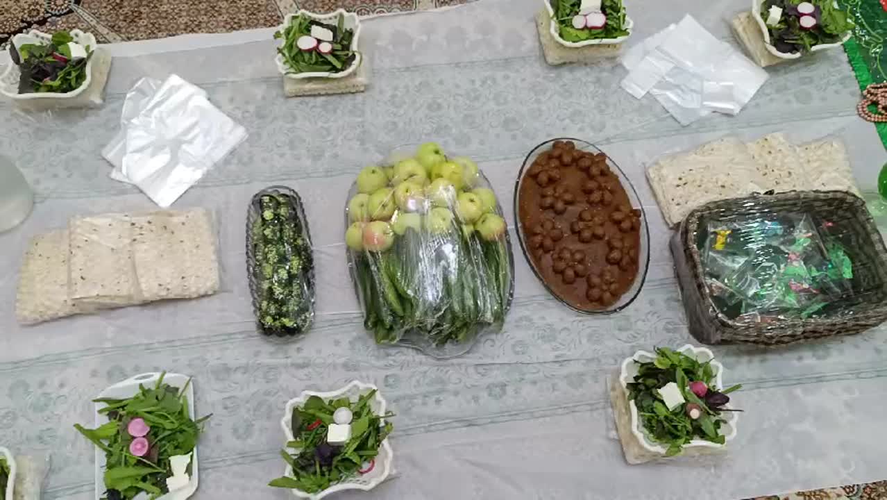 سفره حضرت رقیه(ع)