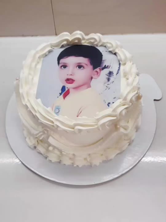 فیلینگ گذاری کیک تصویری