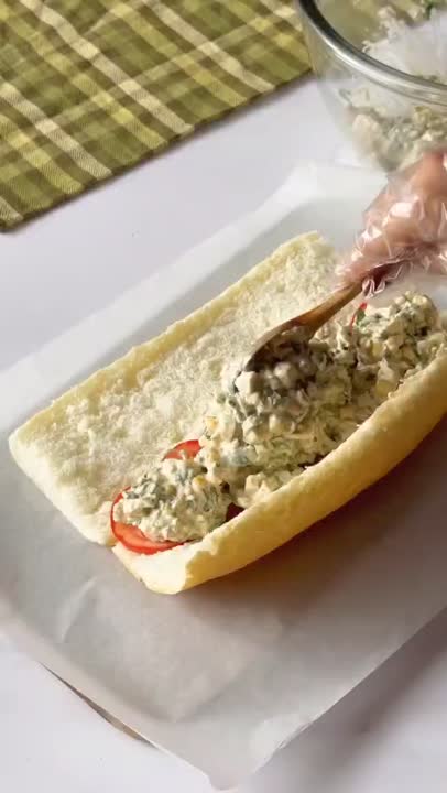 ساندویچ سرد مرغ