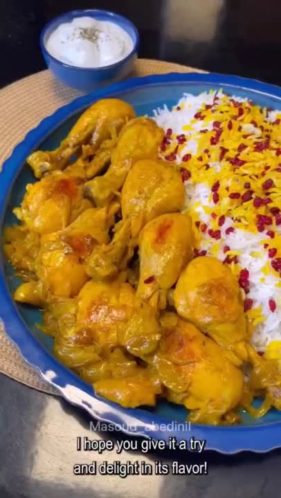 مرغ زعفرانی 