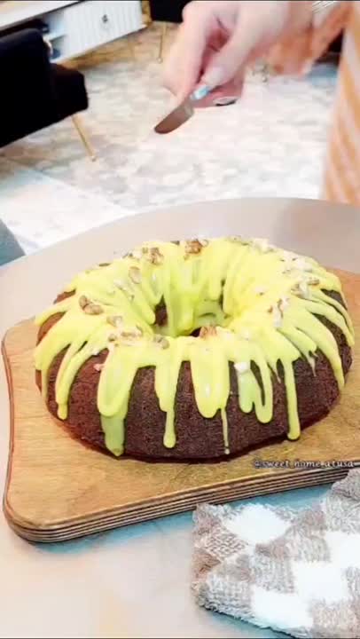 کیک هویج گردو