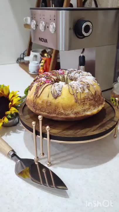 کیک دورنگ جذابم