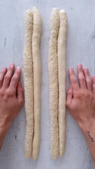 چند روش پیچیدن خمیر 