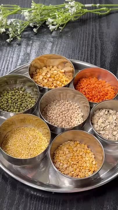 نان بسیار لطیف با حبوبات