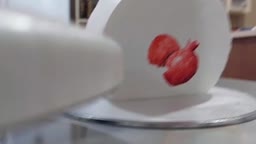 نقاشی روی خامه