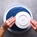 تزئین کیک ساده و شیک