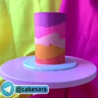 تزئین مینی کیک زیباو جذاب