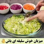 تزئین سالاد فصل