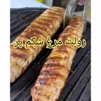رولت مرغ شکم پر
