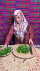 کوکو سبزی و سیب زمینی