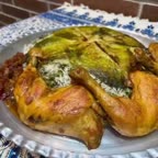 نخودپلو با مرغ زعفرونی...