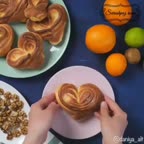 نان شیرینی قلبی