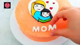 تزئین کیک با فوندانت بدون ابزار پارت۱