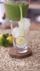 نوشیدنی لیمویی با عطر و طعم نعنا و زنجبیل 