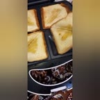 اسنک گوشت پنیری