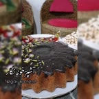 کیک موز و گردو کافی شاپی