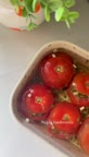 ترشی گوجه فرنگی.