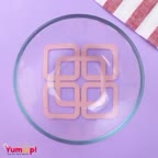 وافل ، تارت و تزئین بیسکوئیت